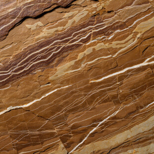 纹理独特的棕色岩石表面