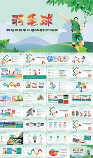 羽毛球比赛竞赛协会ppt