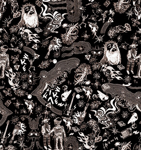 黑白奇幻生物大集合