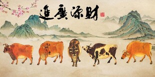 五牛图