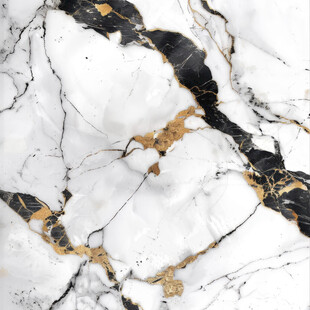 奢华黑金大理石纹理