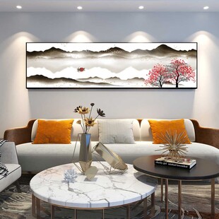 水墨国画山水挂画