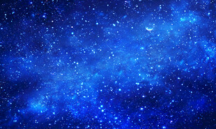 蓝色星空背景图