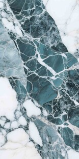 蓝绿色大理石纹理图案