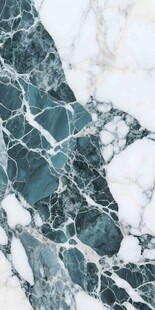 蓝绿色大理石纹理图案