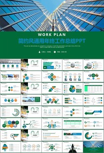 玻璃生产加工行业通用PPT模板