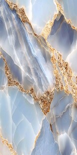 蓝金大理石纹理图案
