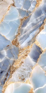 蓝白纹理大理石瓷砖图案