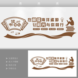图书室文化墙