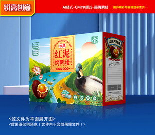 烤鸭蛋包装 咸鸭蛋礼盒