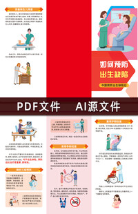 如何预防出生缺陷三折页