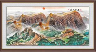 山水画素材装饰画