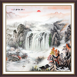 国画山水画