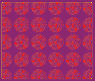 紫色底纹中式花纹图案