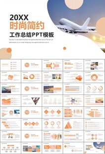 飞机民航局航空公司通用PPT