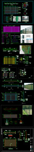 防护网围栏CAD图集