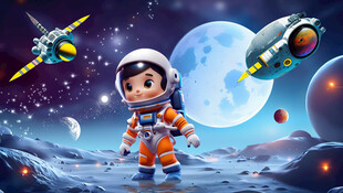 卡通星空