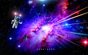 梦幻宇宙中的绚烂星爆