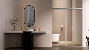 简约现代风格的浴室空间