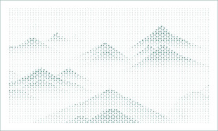 层峦叠嶂山冲孔板