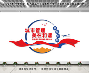 城市管理文化墙