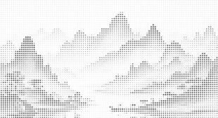 十字激光镂空山水