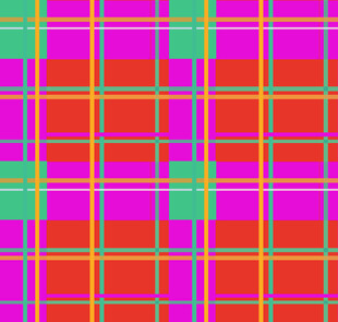 多彩格子图案背景