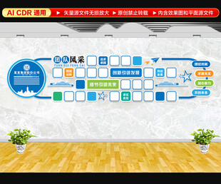 企业风采文化墙