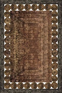 复古花纹方形装饰图案