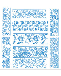 青花瓷传统花纹图案集