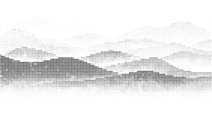 水墨山水意境图