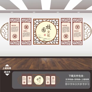 学校园文化展板