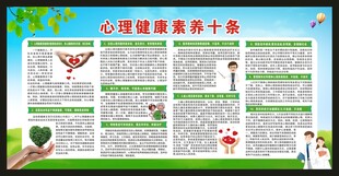 心理健康素养十条
