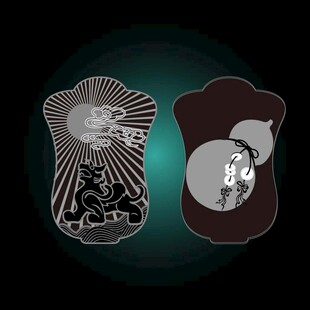 抽象人脸图案设计元素