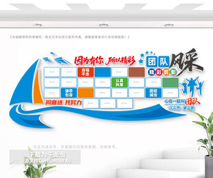 团队活动风采相片墙