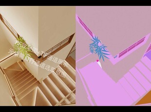 家装楼道效果图