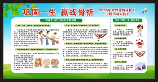 骨质疏松宣传栏