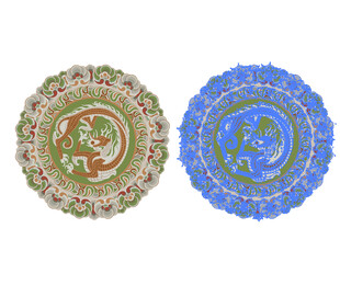 双款精美传统花纹图案