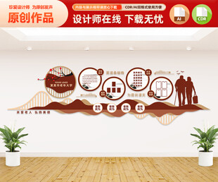 老年大学文化墙