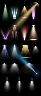 特效系列写实感舞台打光