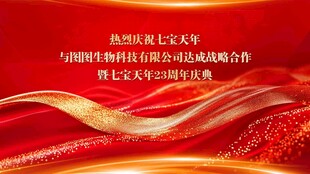 红色科技会议背景板设计