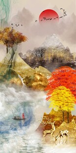 金山麋鹿发财树