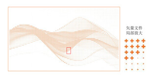 简约渐变线条图表设计