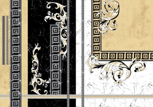 古典花纹装饰图案设计