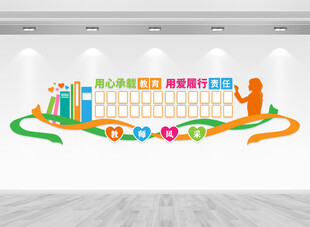 教师风采文化墙