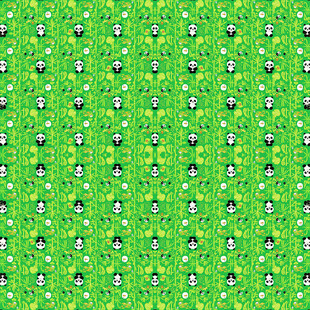 翠绿叶片上晶莹的水珠