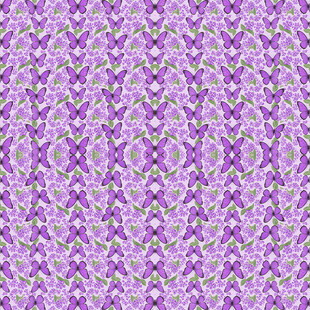 紫色花卉图案纹理背景