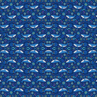 蓝色气泡纹理背景图案