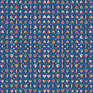 多彩几何图案无缝背景