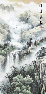 大厅山水画